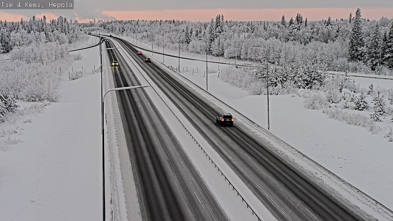 Kelikamerat Kuva Tie 4 Kemi, Hepola, Kemi, Lappi