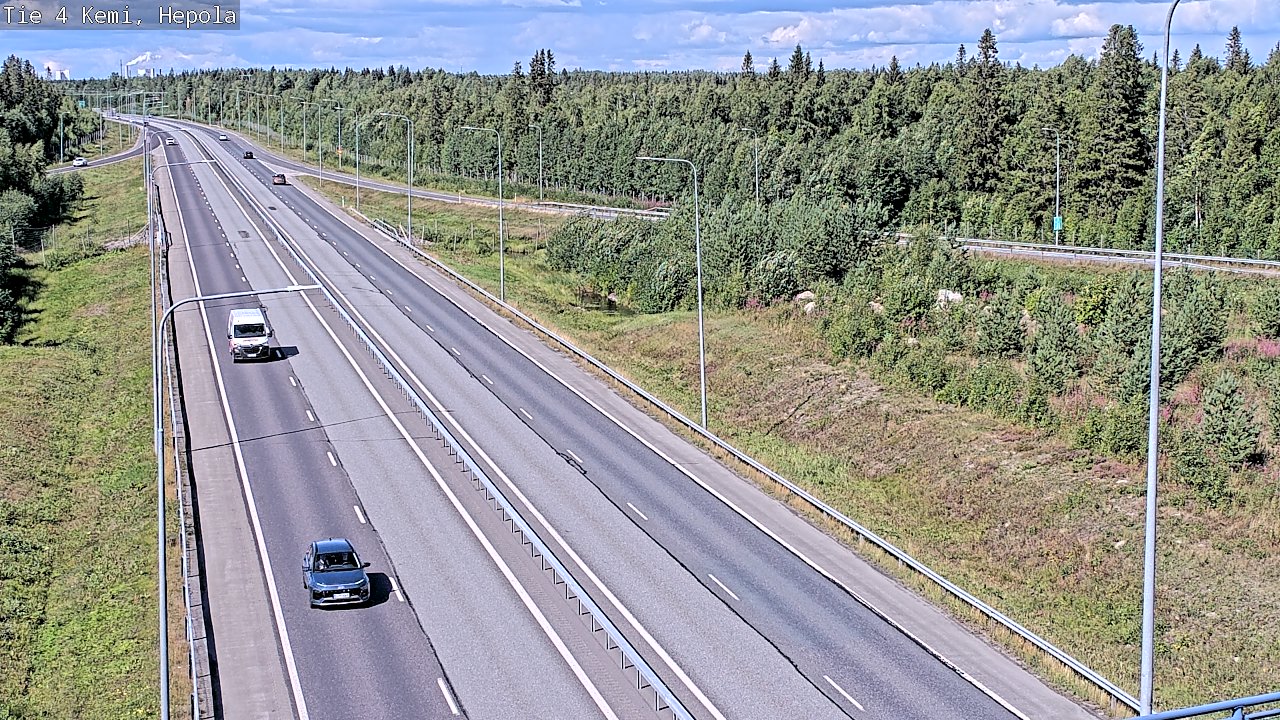 Kelikamerat Kuva Tie 4 Kemi, Hepola, Kemi, Lappi