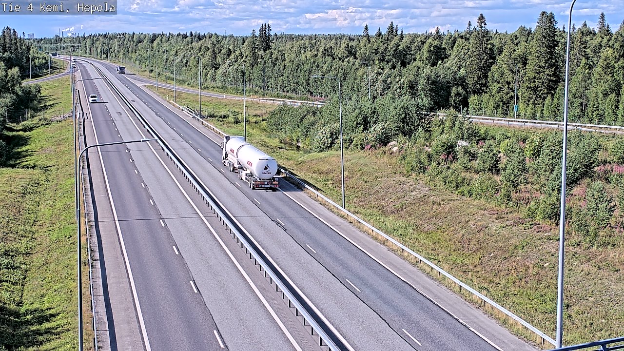 Kelikamerat Kuva Tie 4 Kemi, Hepola, Kemi, Lappi