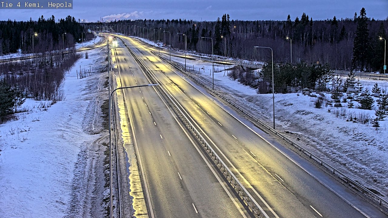 Kelikamerat Kuva Tie 4 Kemi, Hepola, Kemi, Lappi
