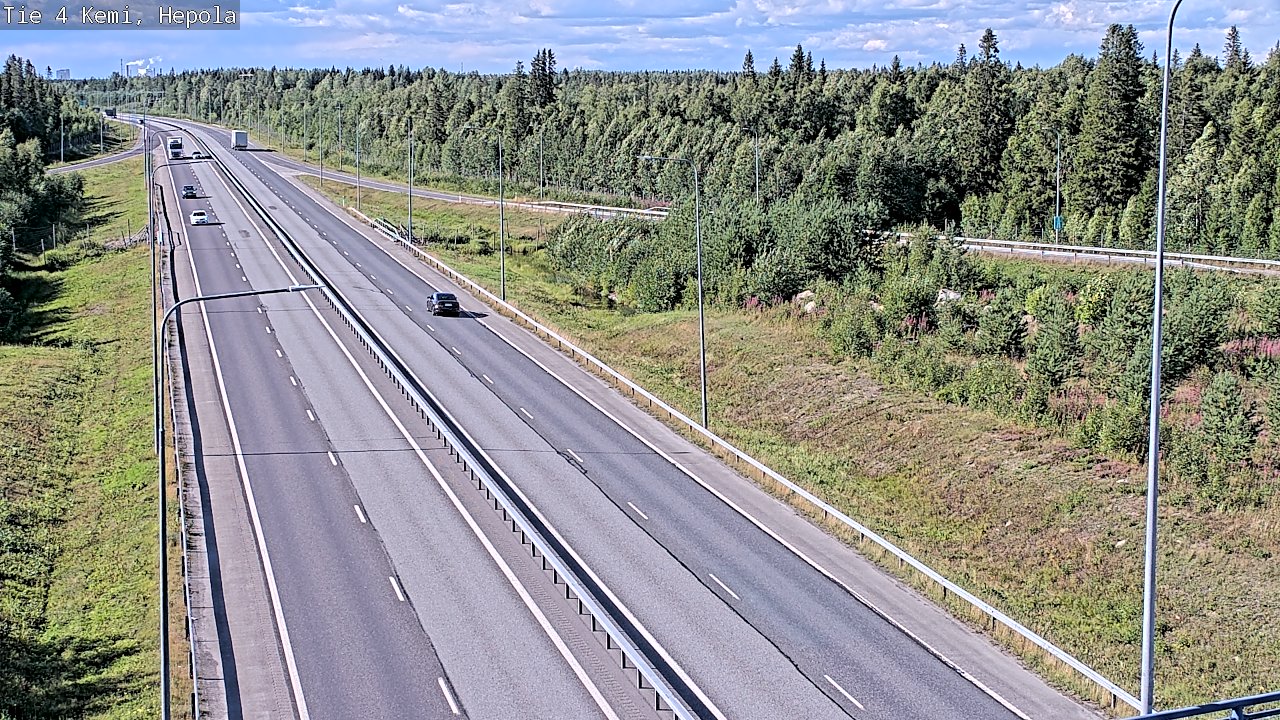 Kelikamerat Kuva Tie 4 Kemi, Hepola, Kemi, Lappi