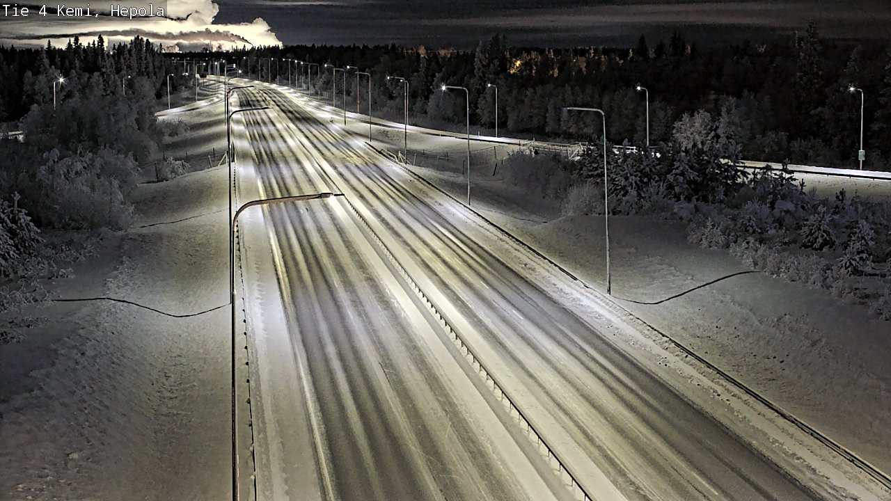 Kelikamerat Kuva Tie 4 Kemi, Hepola, Kemi, Lappi