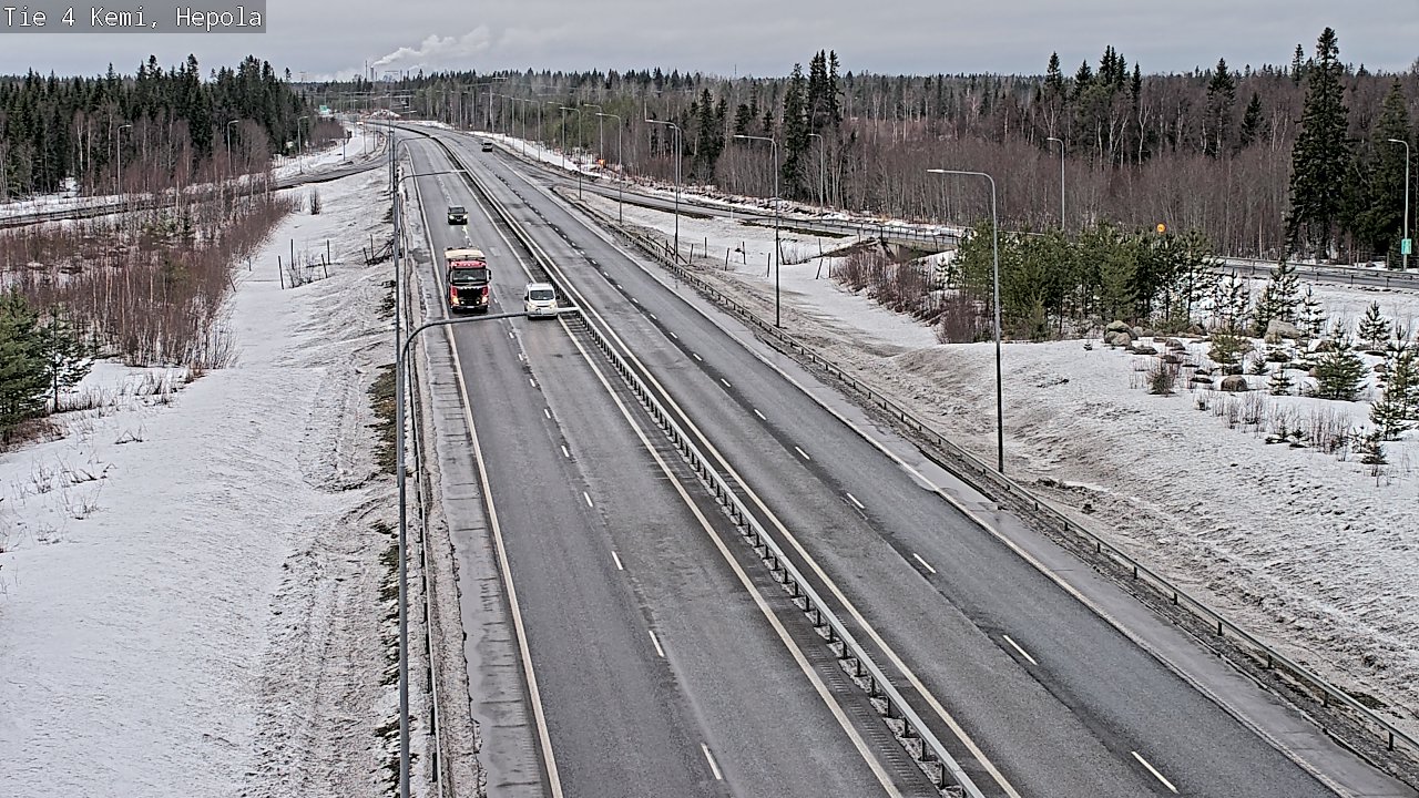 Kelikamerat Kuva Tie 4 Kemi, Hepola, Kemi, Lappi