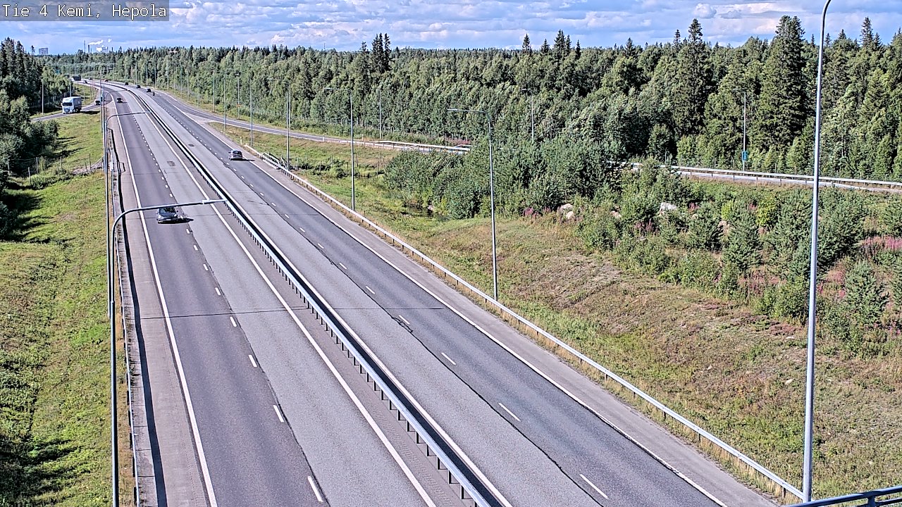 Kelikamerat Kuva Tie 4 Kemi, Hepola, Kemi, Lappi