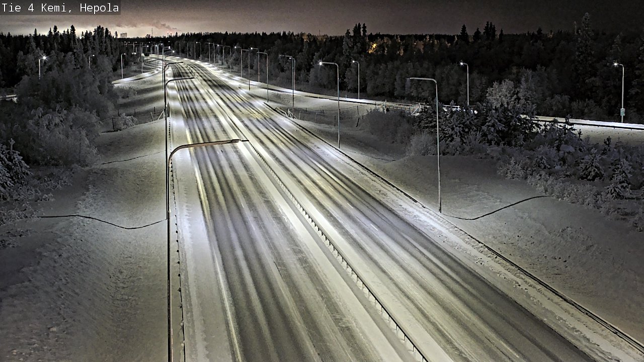 Kelikamerat Kuva Tie 4 Kemi, Hepola, Kemi, Lappi