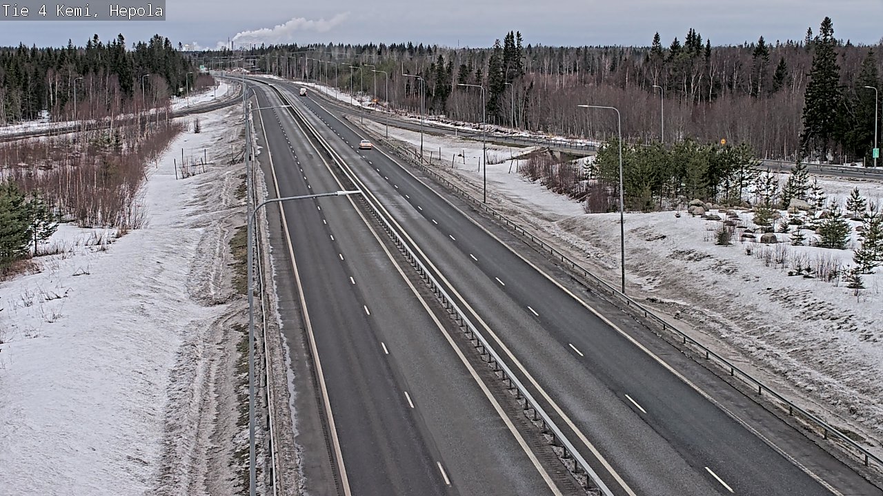 Kelikamerat Kuva Tie 4 Kemi, Hepola, Kemi, Lappi