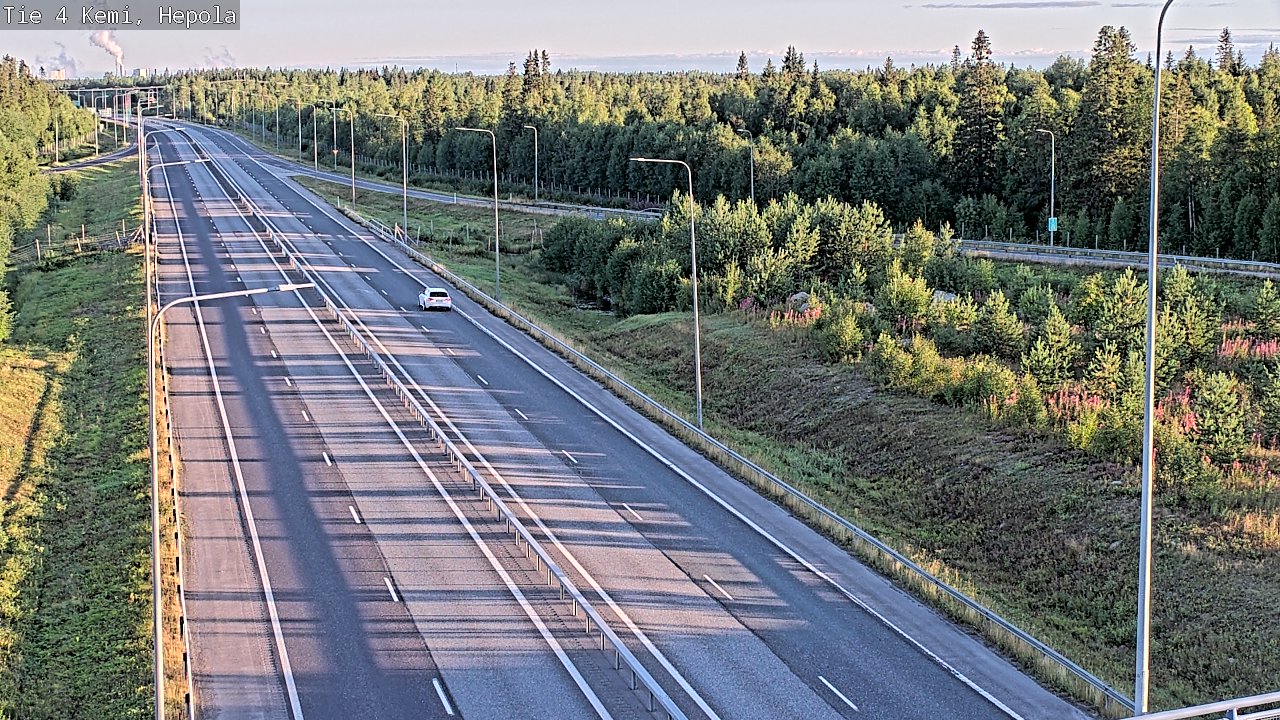 Weather Camera Image Road 4 Kemi, Hepola, Kemi, Lappi