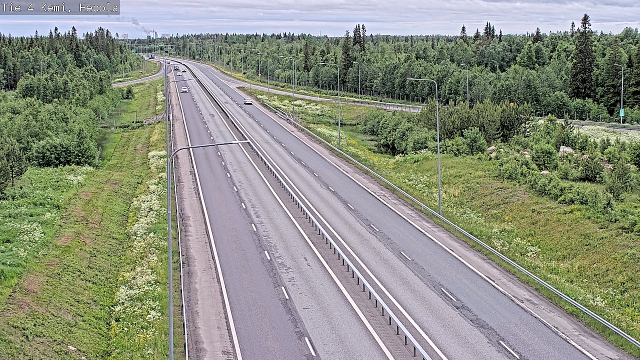 Weather Camera Image Road 4 Kemi, Hepola, Kemi, Lappi