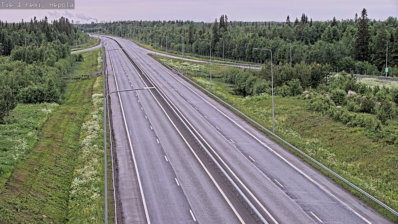 Kelikamerat Kuva Tie 4 Kemi, Hepola, Kemi, Lappi