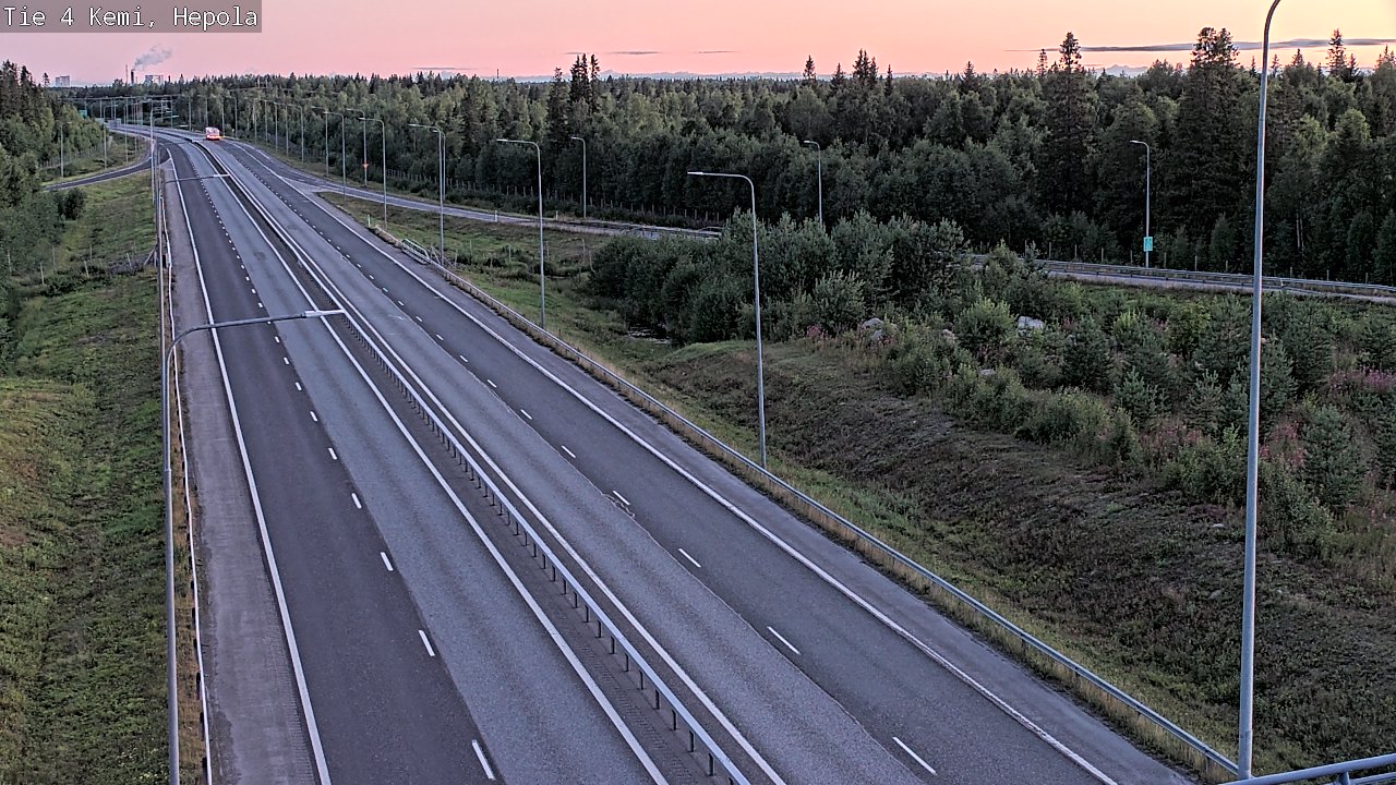 Kelikamerat Kuva Tie 4 Kemi, Hepola, Kemi, Lappi