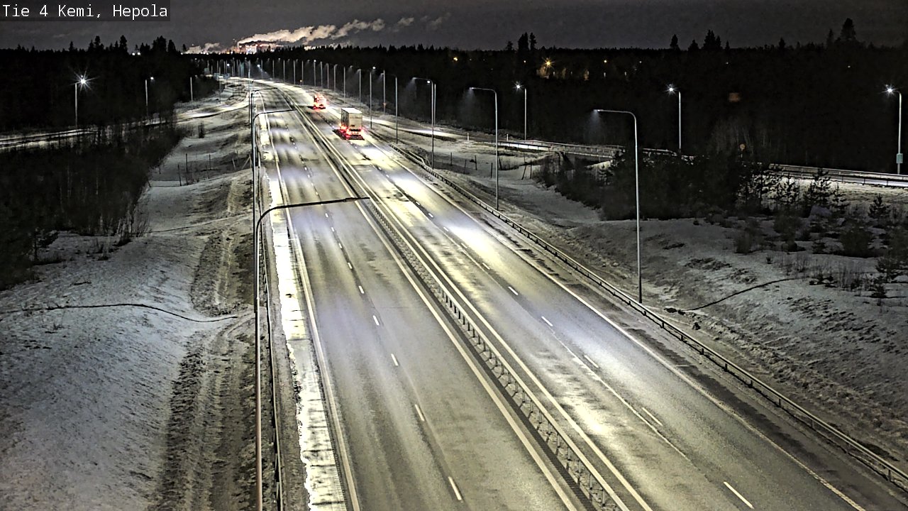 Kelikamerat Kuva Tie 4 Kemi, Hepola, Kemi, Lappi