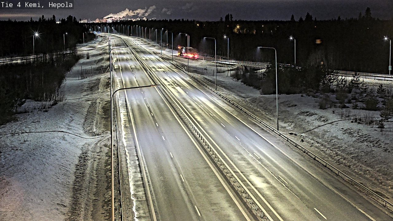 Kelikamerat Kuva Tie 4 Kemi, Hepola, Kemi, Lappi
