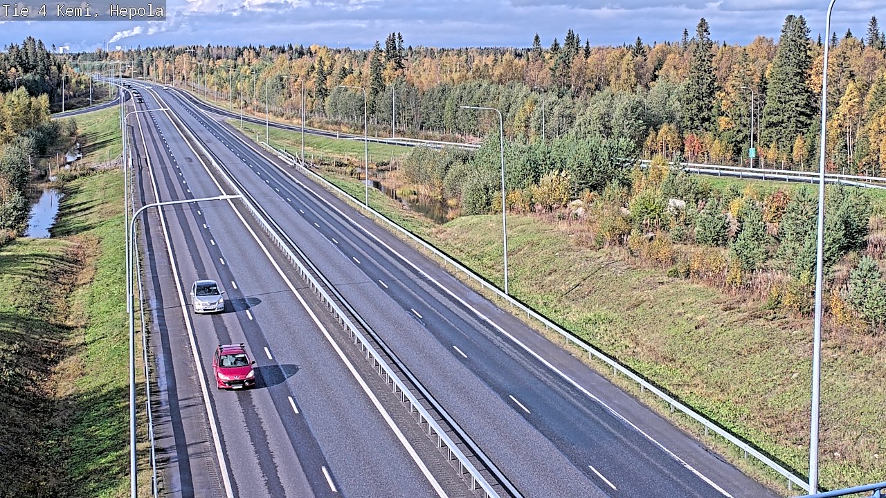 Kelikamerat Kuva Tie 4 Kemi, Hepola, Kemi, Lappi