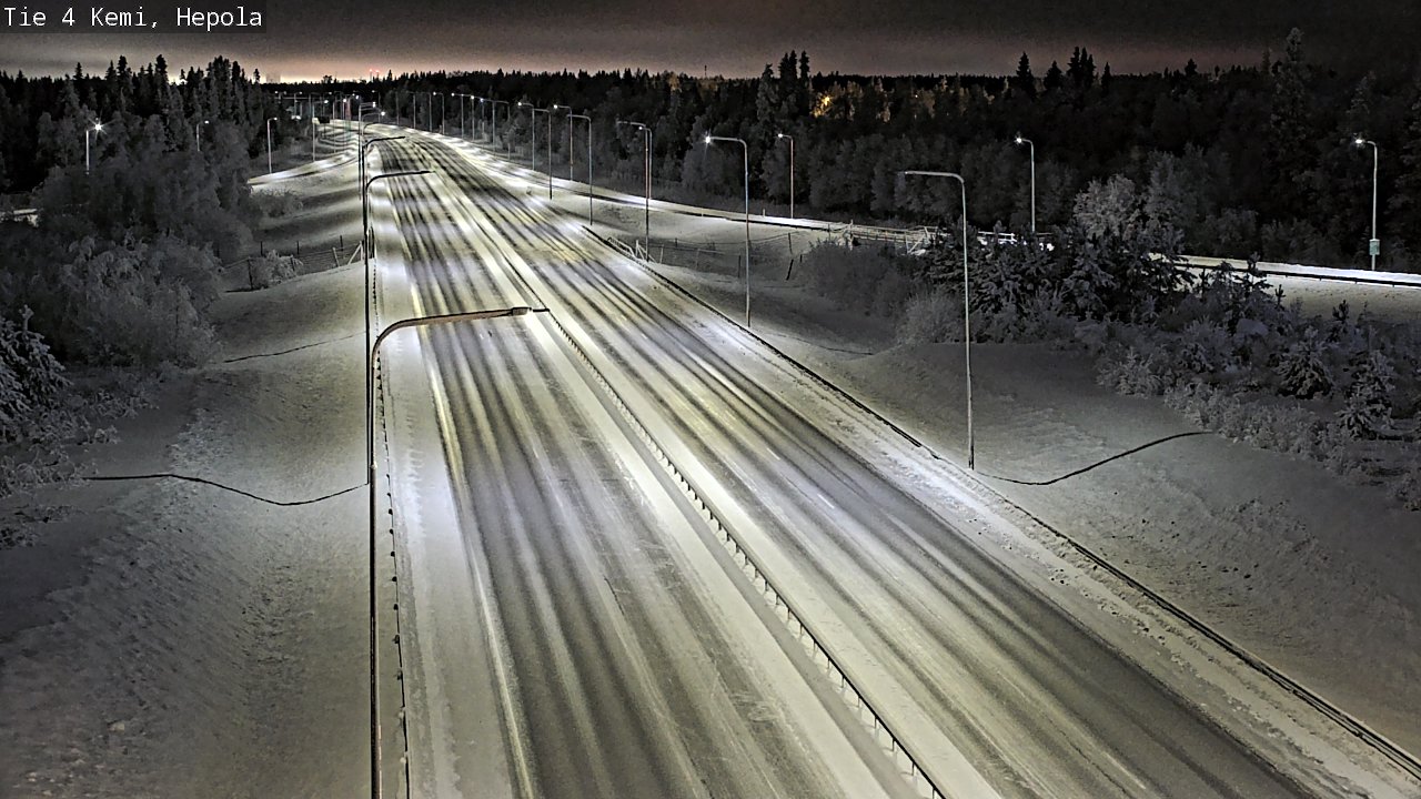 Kelikamerat Kuva Tie 4 Kemi, Hepola, Kemi, Lappi