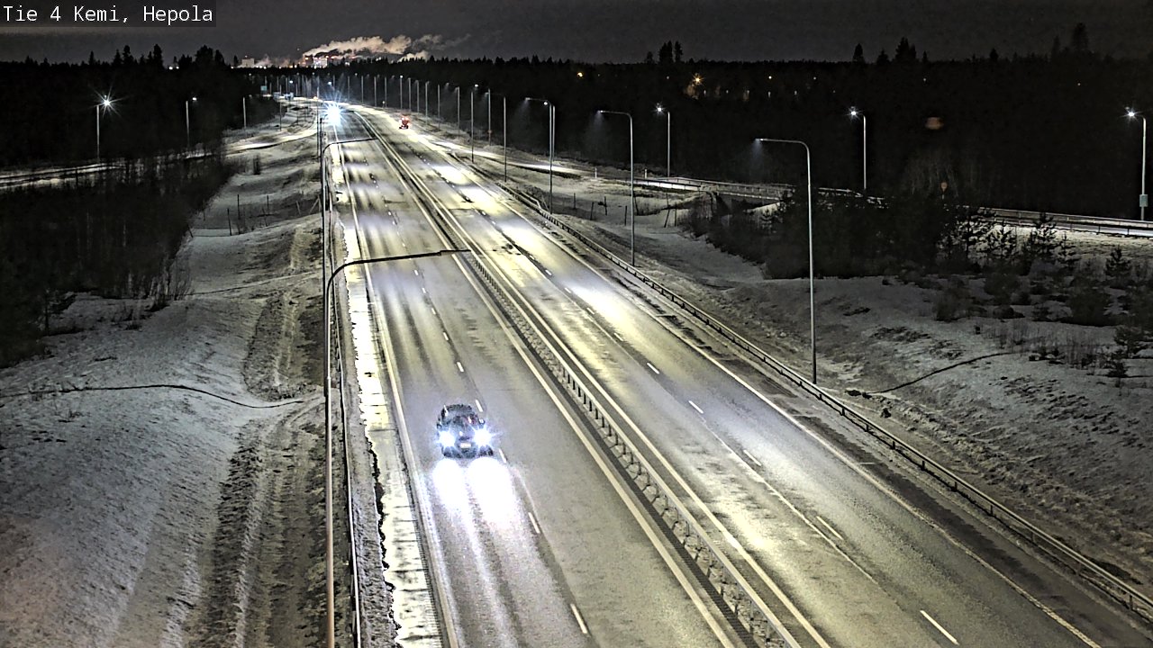 Kelikamerat Kuva Tie 4 Kemi, Hepola, Kemi, Lappi