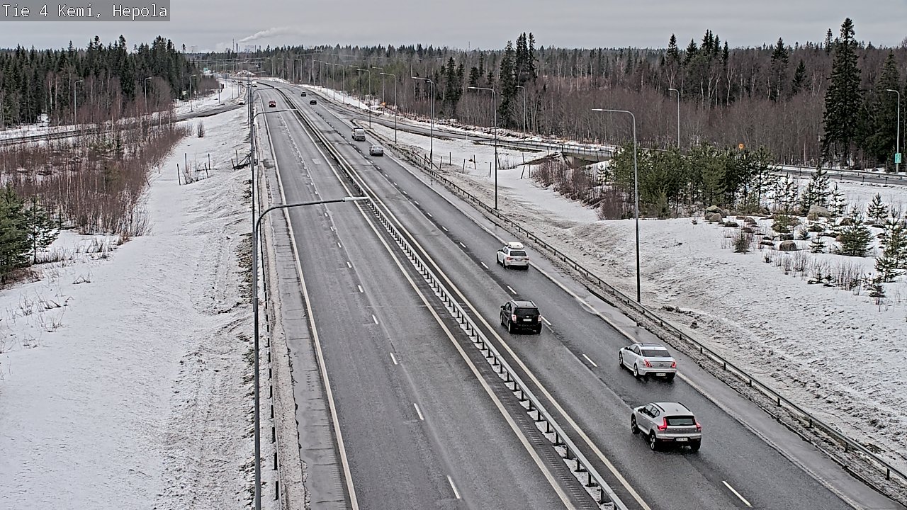 Kelikamerat Kuva Tie 4 Kemi, Hepola, Kemi, Lappi