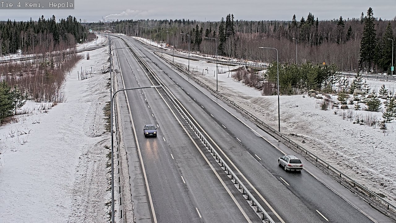 Kelikamerat Kuva Tie 4 Kemi, Hepola, Kemi, Lappi