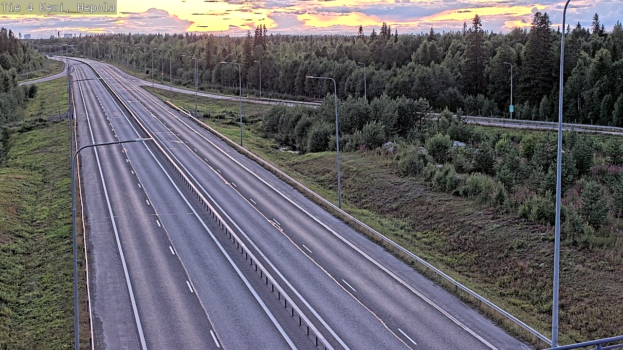 Kelikamerat Kuva Tie 4 Kemi, Hepola, Kemi, Lappi