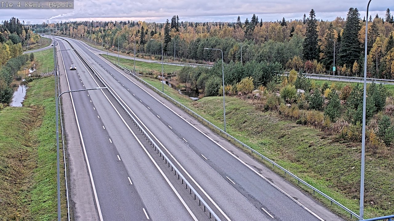 Kelikamerat Kuva Tie 4 Kemi, Hepola, Kemi, Lappi