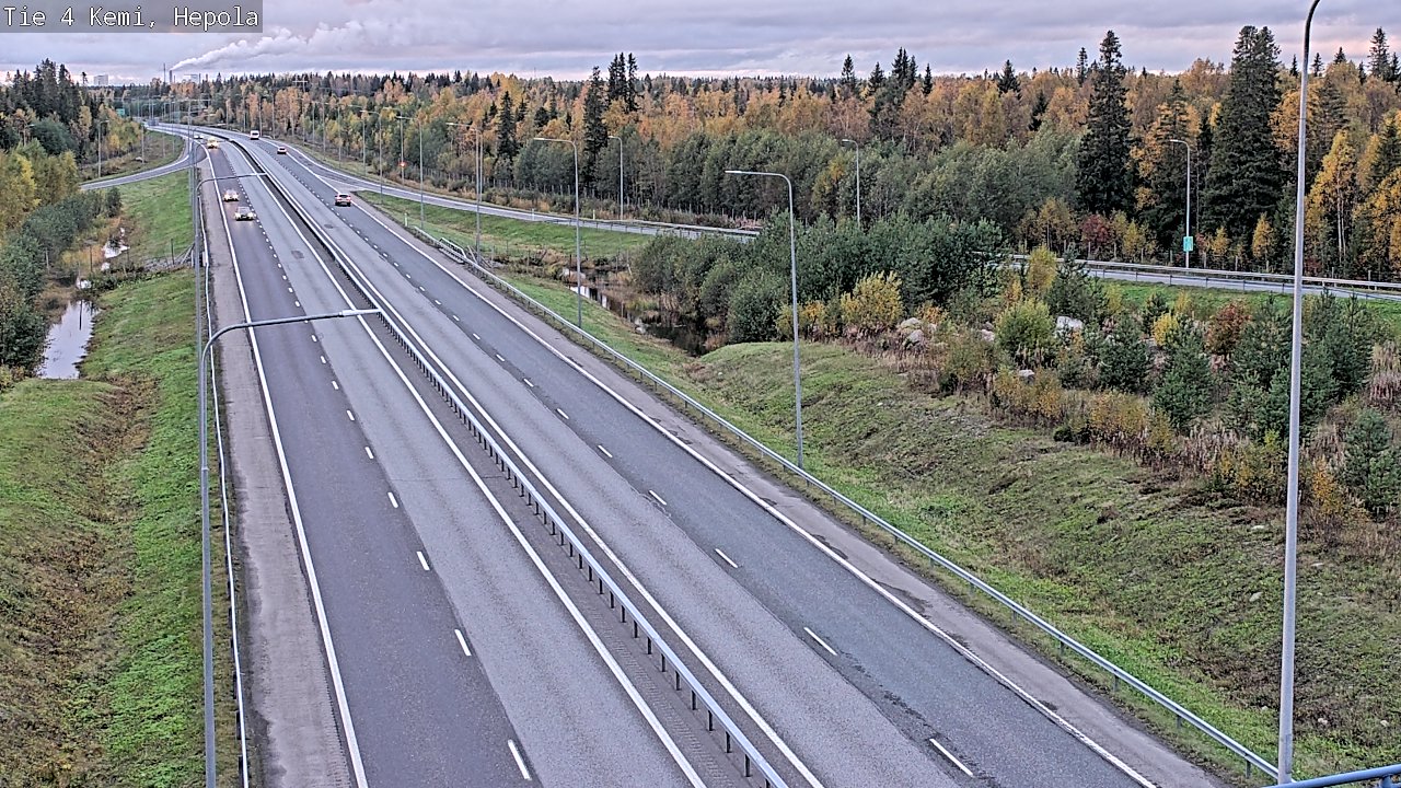 Kelikamerat Kuva Tie 4 Kemi, Hepola, Kemi, Lappi