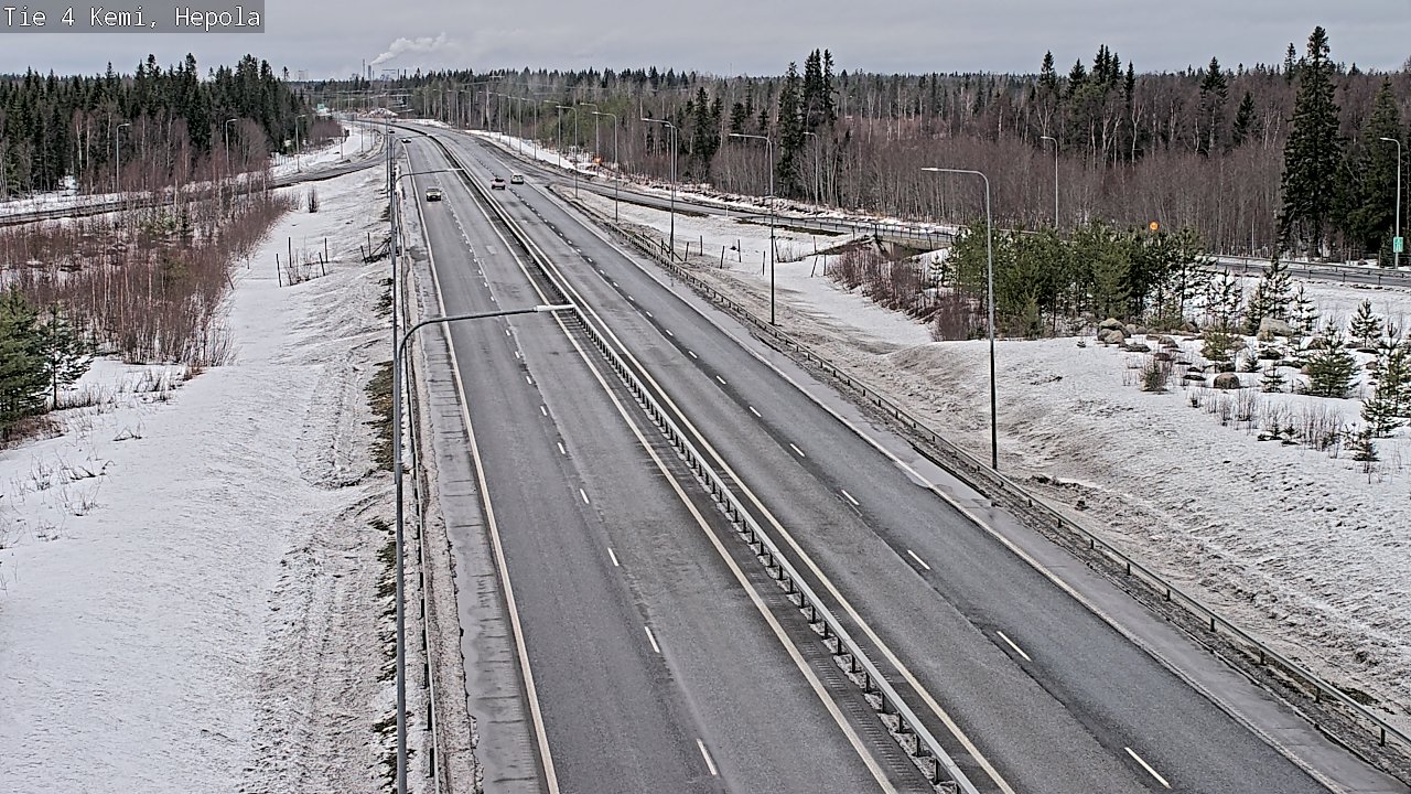 Kelikamerat Kuva Tie 4 Kemi, Hepola, Kemi, Lappi