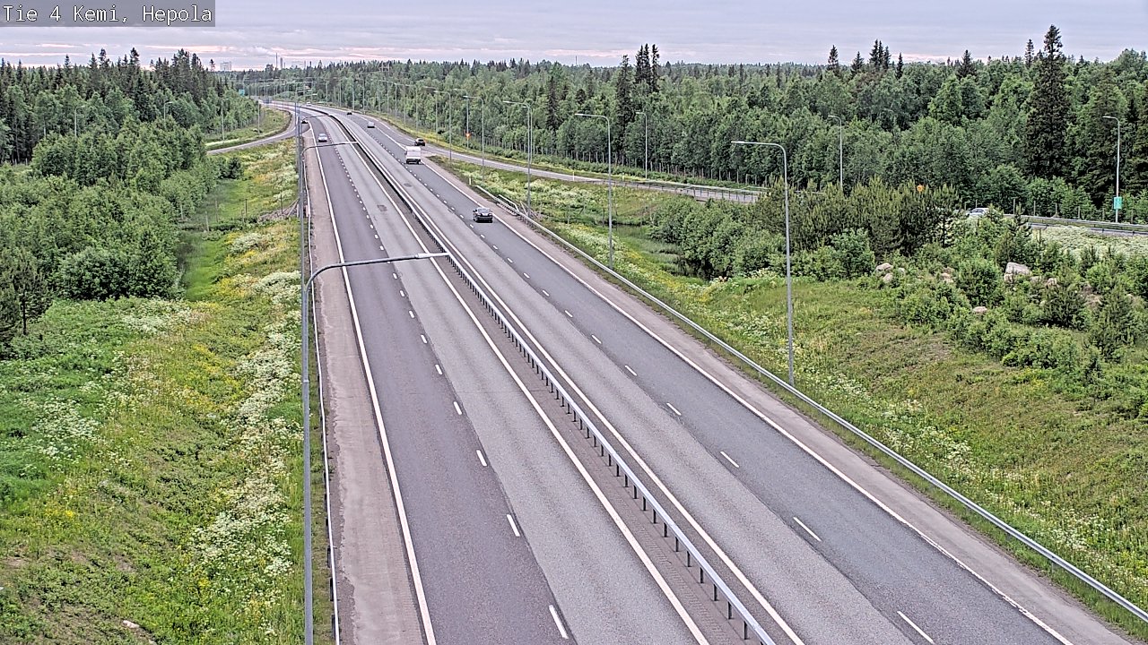 Kelikamerat Kuva Tie 4 Kemi, Hepola, Kemi, Lappi