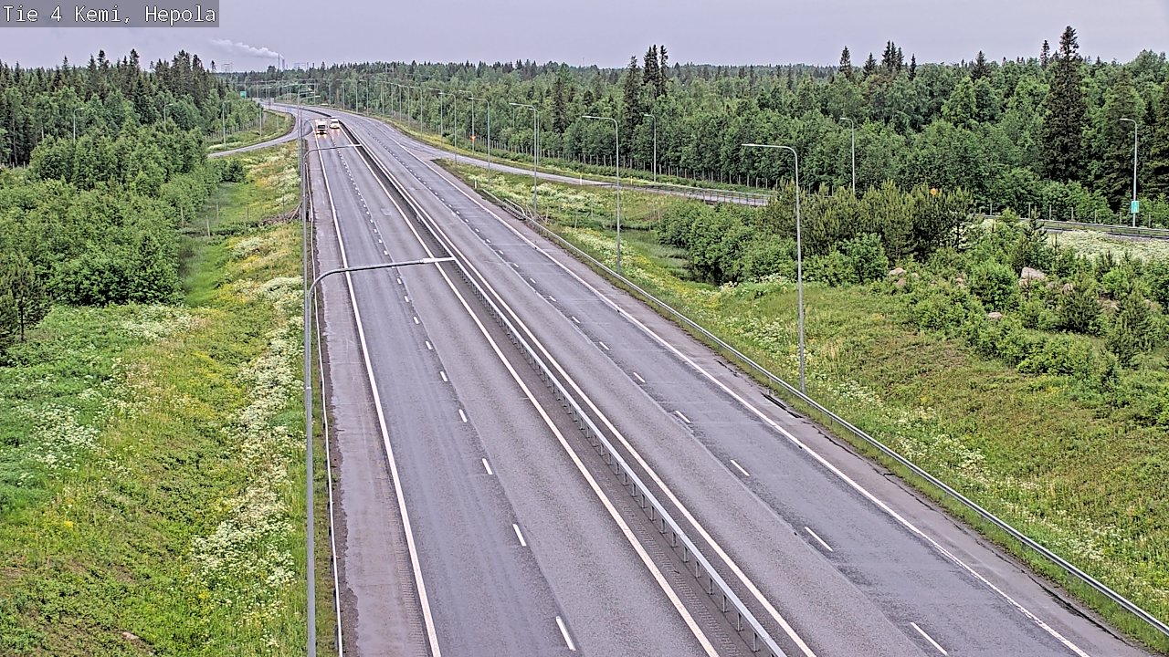 Kelikamerat Kuva Tie 4 Kemi, Hepola, Kemi, Lappi