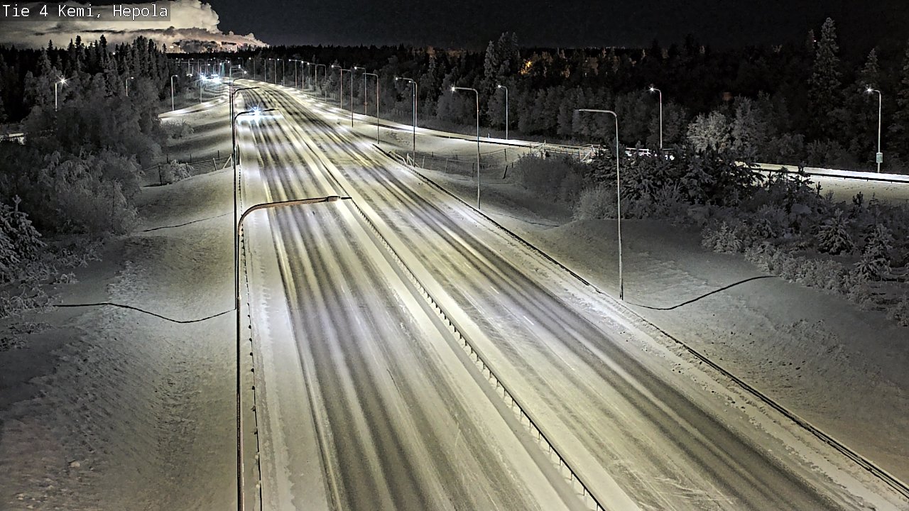 Kelikamerat Kuva Tie 4 Kemi, Hepola, Kemi, Lappi