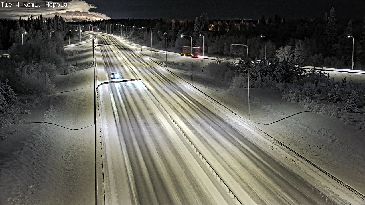 Kelikamerat Kuva Tie 4 Kemi, Hepola, Kemi, Lappi