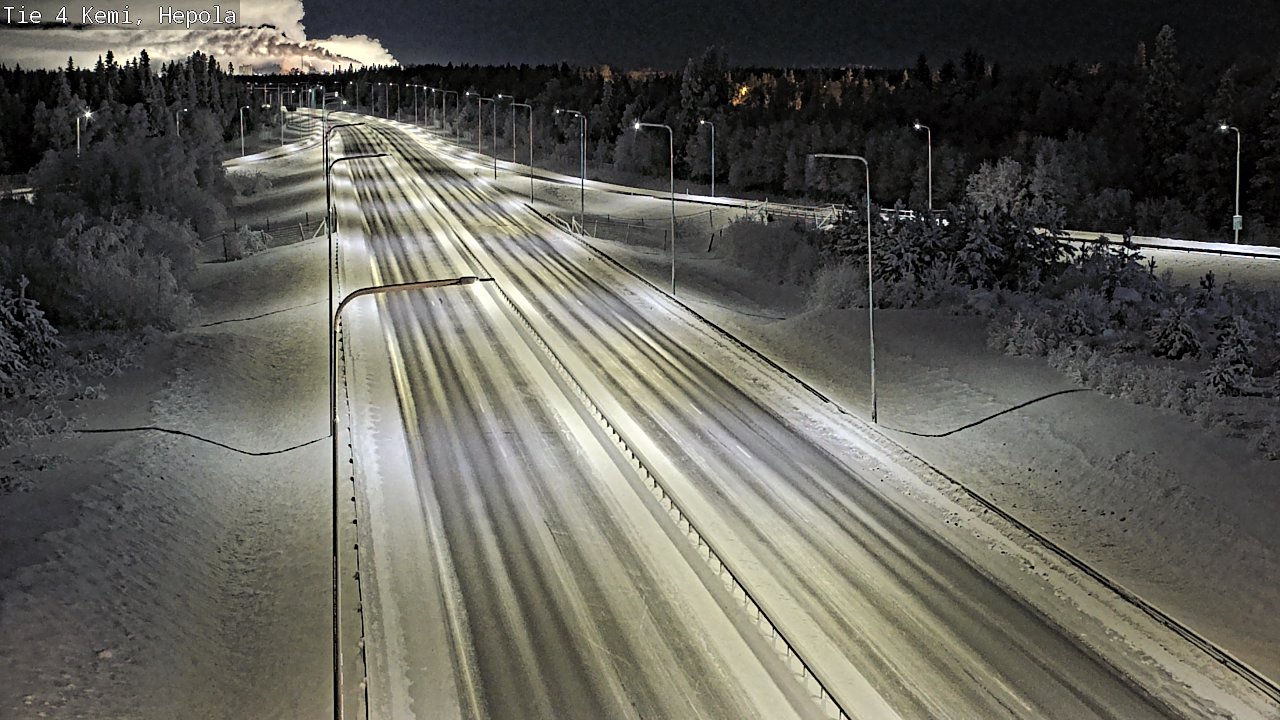 Kelikamerat Kuva Tie 4 Kemi, Hepola, Kemi, Lappi