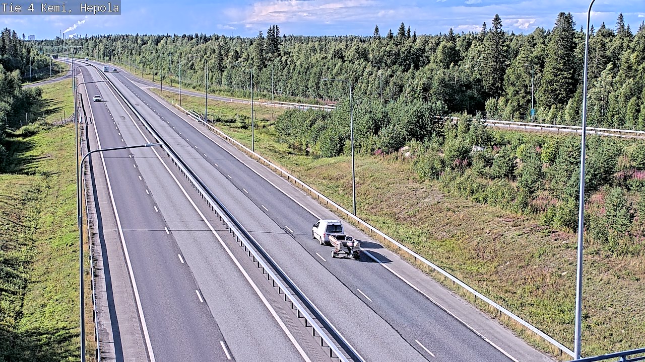 Kelikamerat Kuva Tie 4 Kemi, Hepola, Kemi, Lappi