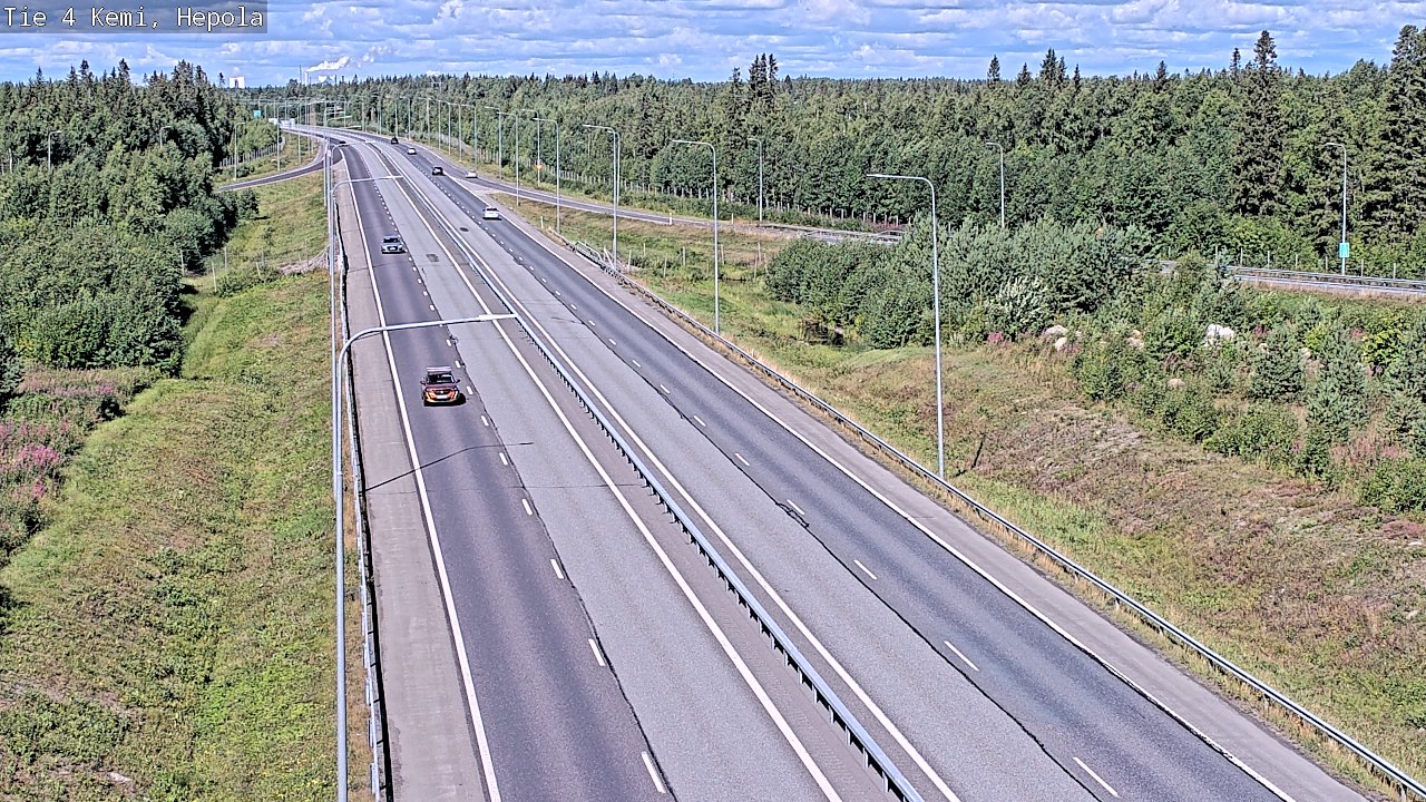 Kelikamerat Kuva Tie 4 Kemi, Hepola, Kemi, Lappi