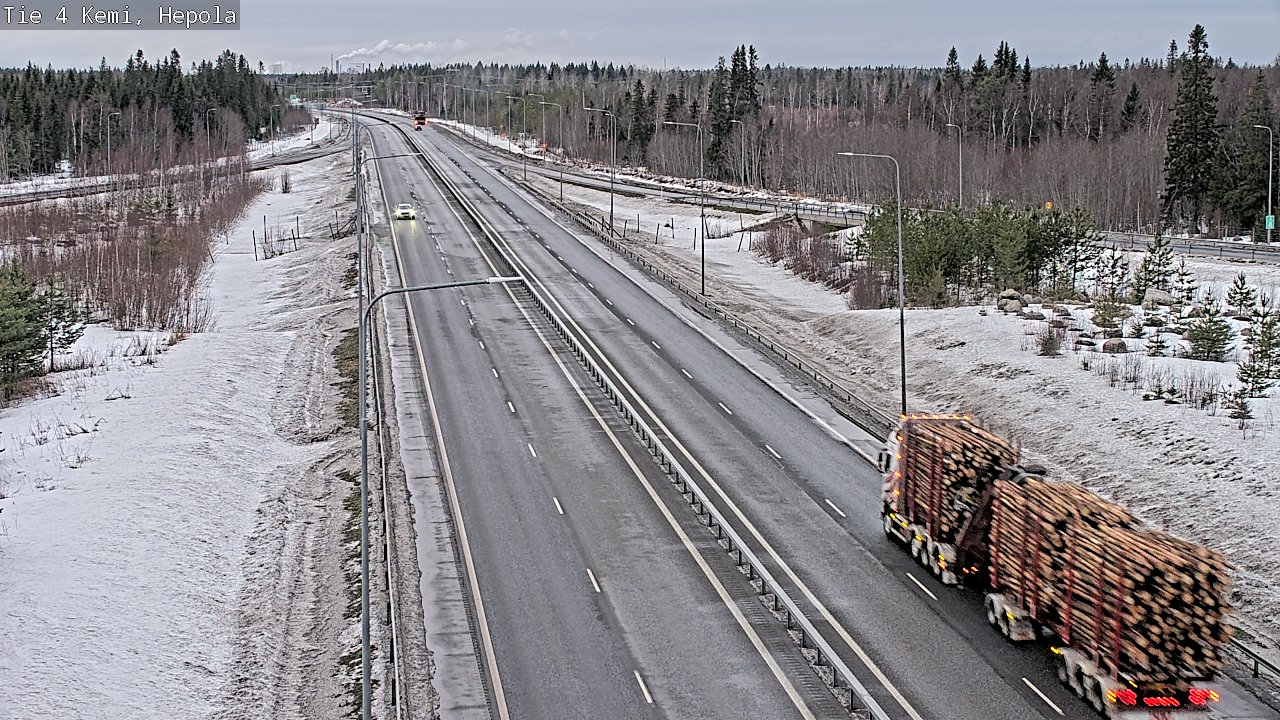 Kelikamerat Kuva Tie 4 Kemi, Hepola, Kemi, Lappi