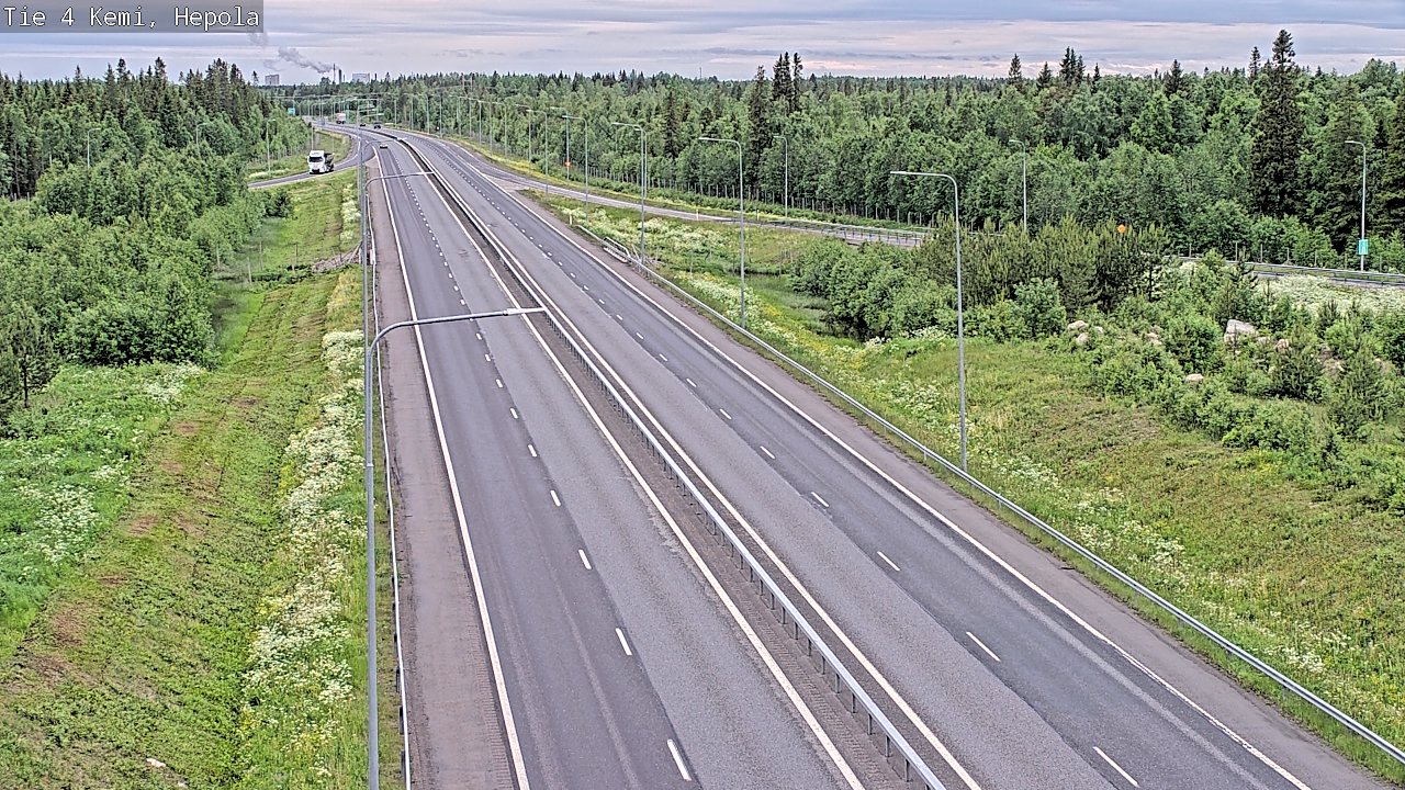 Kelikamerat Kuva Tie 4 Kemi, Hepola, Kemi, Lappi