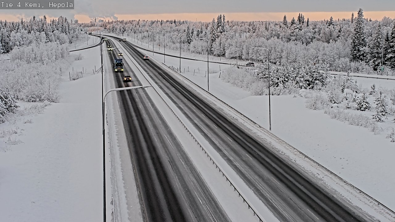 Kelikamerat Kuva Tie 4 Kemi, Hepola, Kemi, Lappi