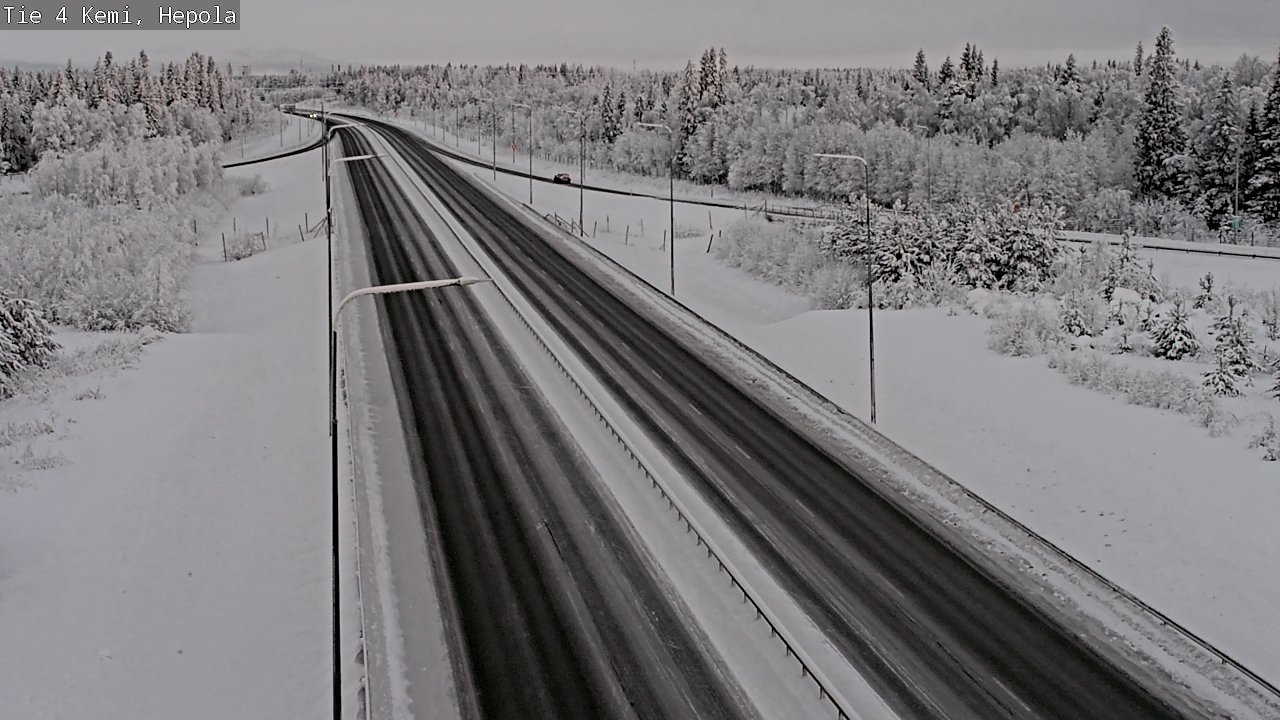 Weather Camera Image Road 4 Kemi, Hepola, Kemi, Lappi