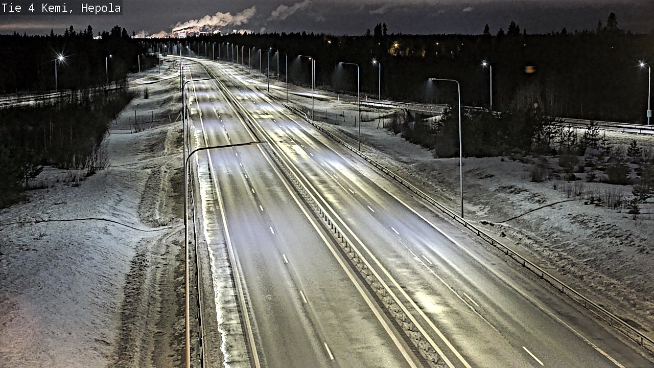 Kelikamerat Kuva Tie 4 Kemi, Hepola, Kemi, Lappi