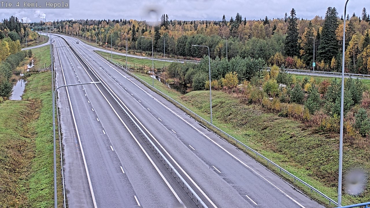 Weather Camera Image Road 4 Kemi, Hepola, Kemi, Lappi