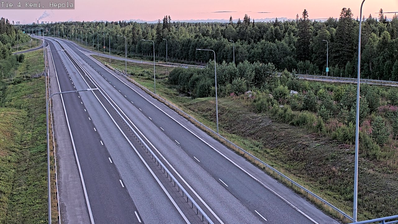 Kelikamerat Kuva Tie 4 Kemi, Hepola, Kemi, Lappi
