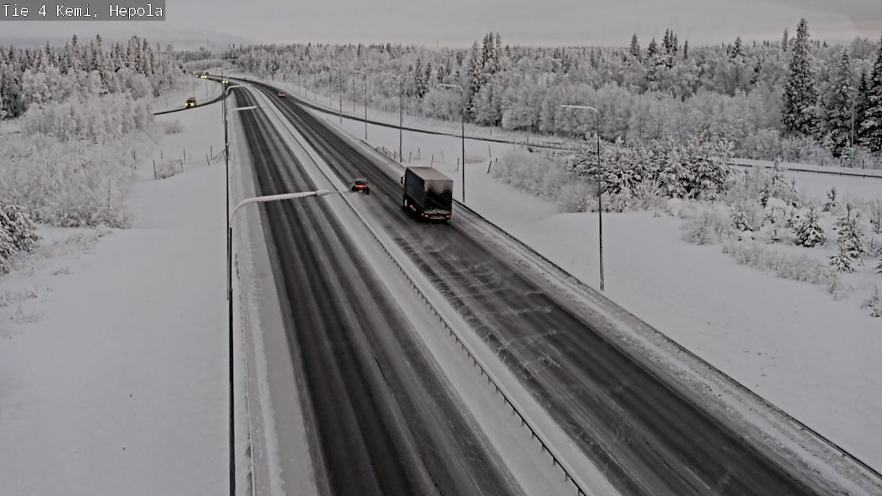 Weather Camera Image Road 4 Kemi, Hepola, Kemi, Lappi
