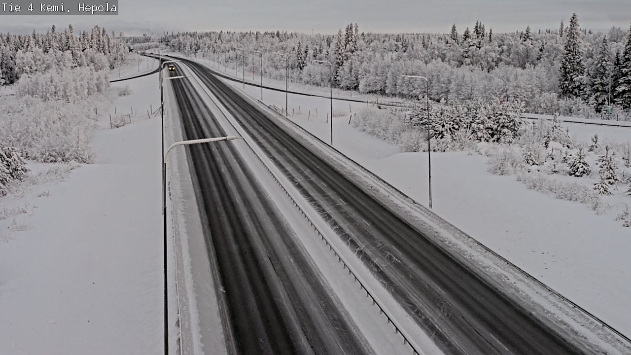 Weather Camera Image Road 4 Kemi, Hepola, Kemi, Lappi