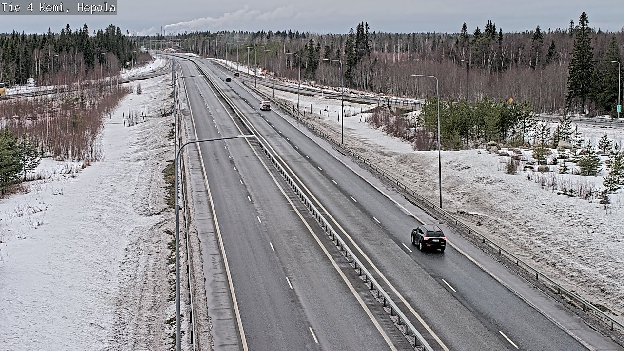 Kelikamerat Kuva Tie 4 Kemi, Hepola, Kemi, Lappi