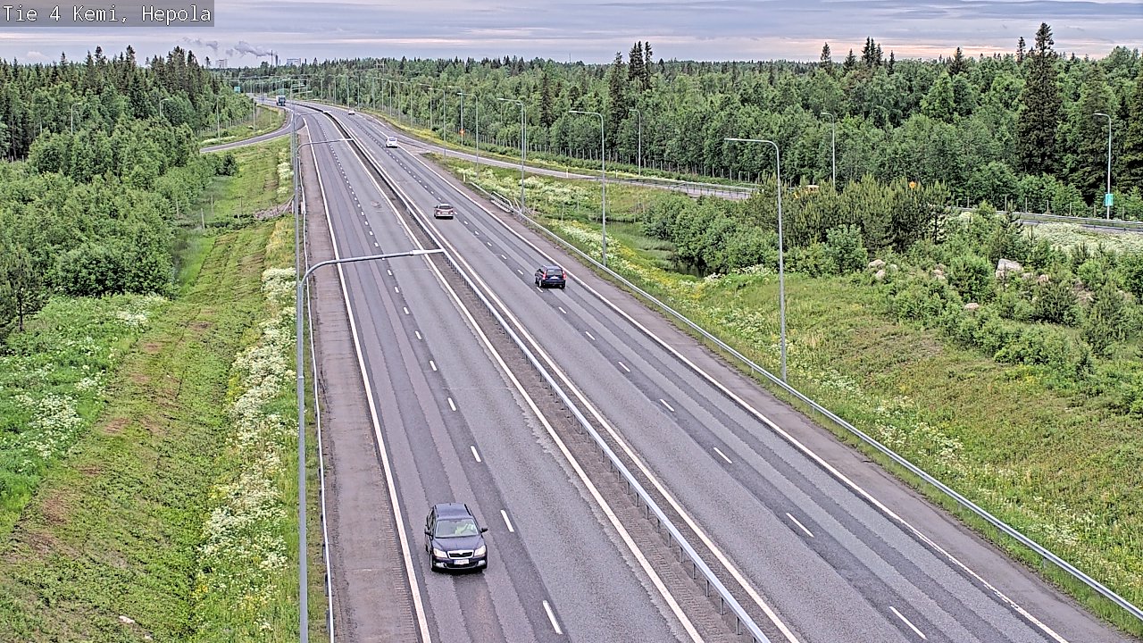 Kelikamerat Kuva Tie 4 Kemi, Hepola, Kemi, Lappi
