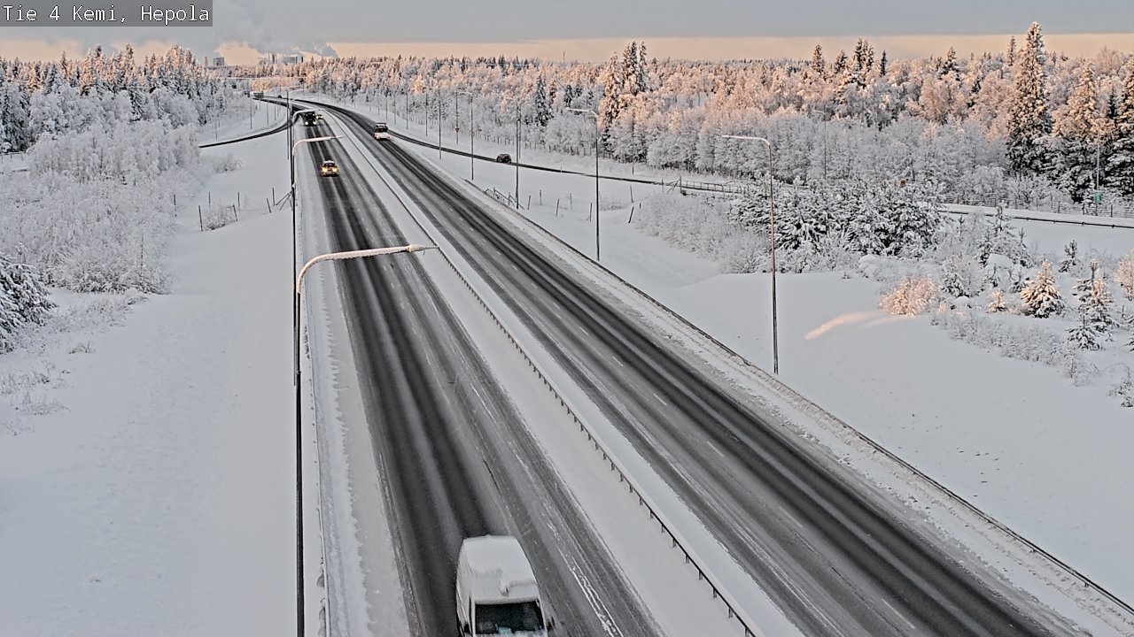 Kelikamerat Kuva Tie 4 Kemi, Hepola, Kemi, Lappi