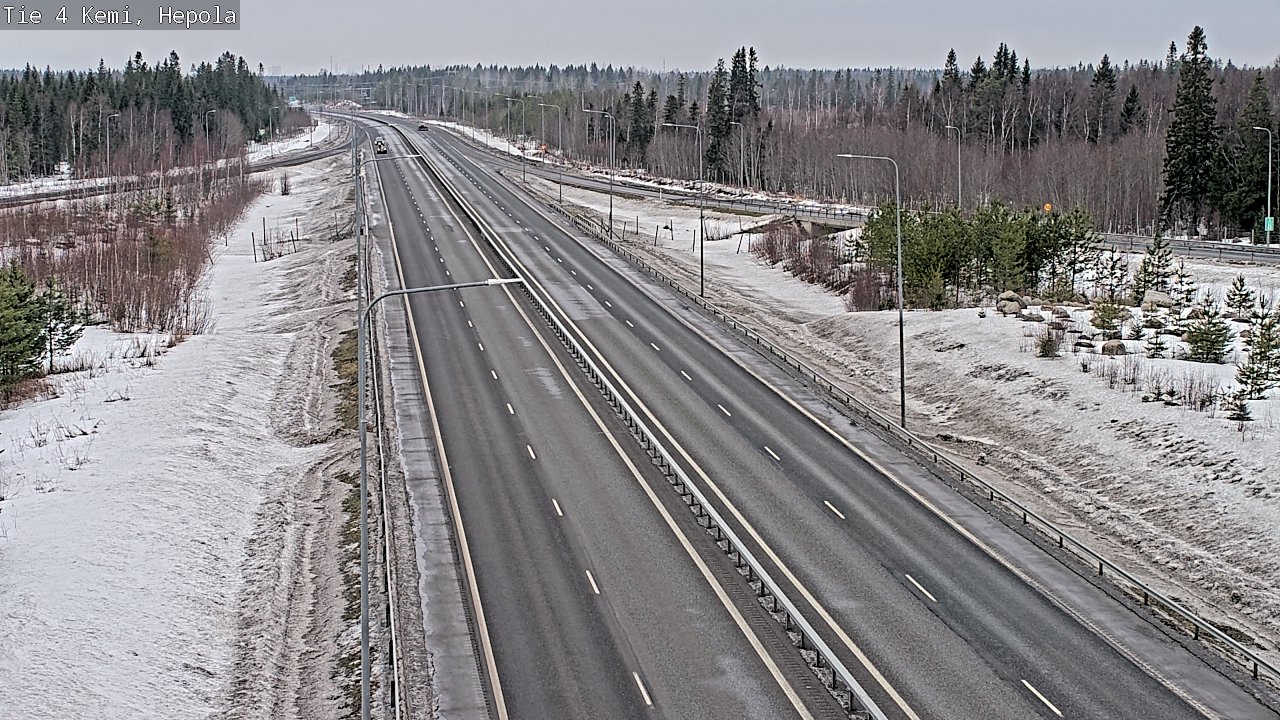 Kelikamerat Kuva Tie 4 Kemi, Hepola, Kemi, Lappi