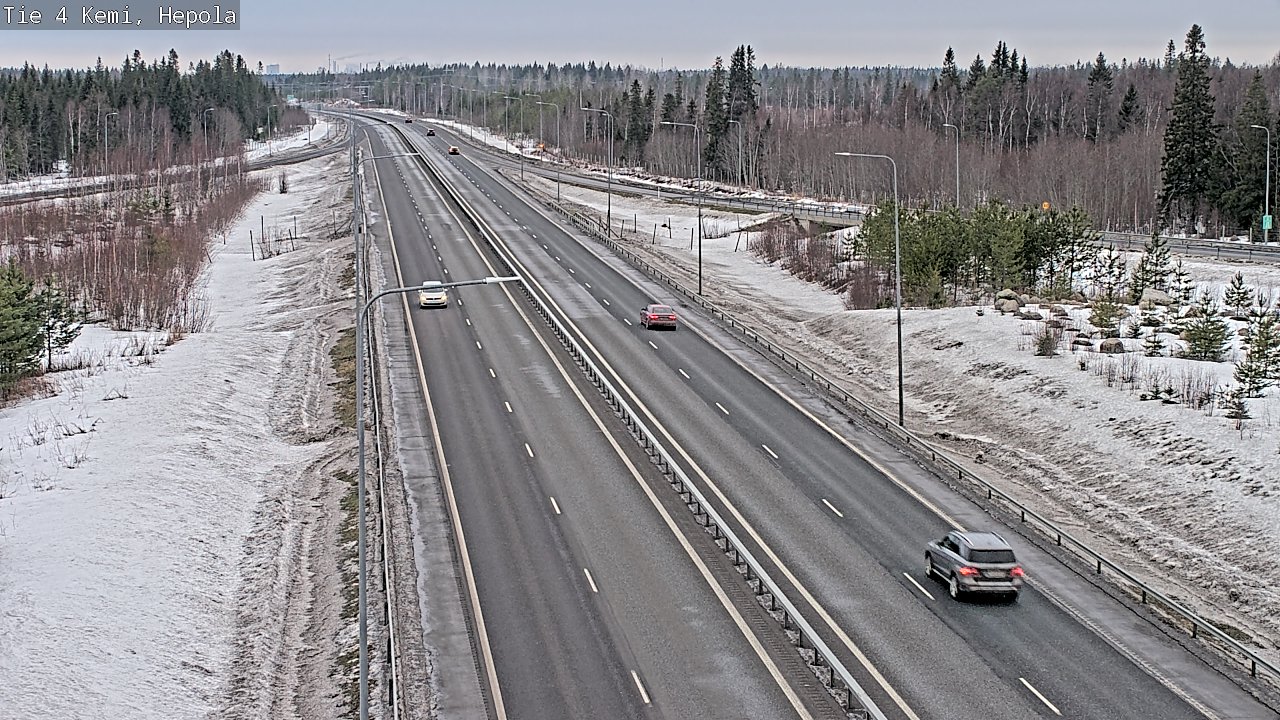 Kelikamerat Kuva Tie 4 Kemi, Hepola, Kemi, Lappi