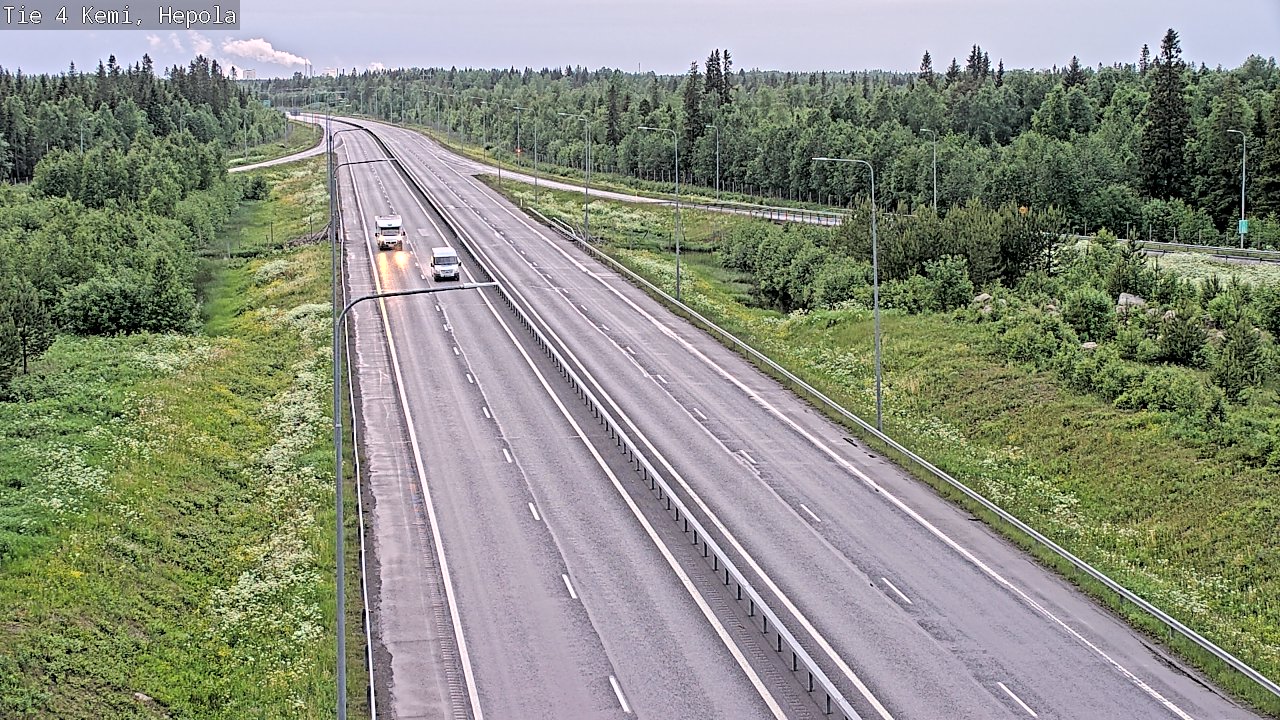 Kelikamerat Kuva Tie 4 Kemi, Hepola, Kemi, Lappi