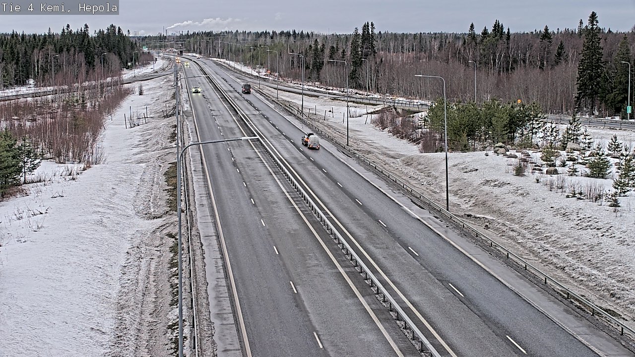 Kelikamerat Kuva Tie 4 Kemi, Hepola, Kemi, Lappi