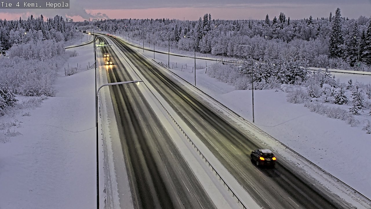 Kelikamerat Kuva Tie 4 Kemi, Hepola, Kemi, Lappi