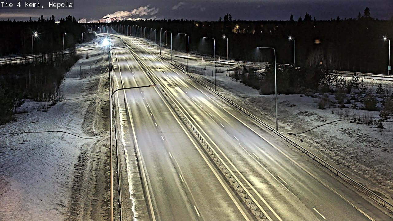 Kelikamerat Kuva Tie 4 Kemi, Hepola, Kemi, Lappi